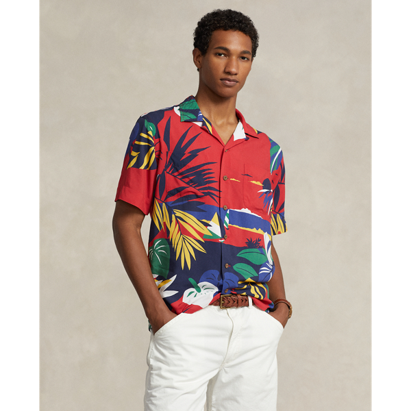 Classic Fit Hoffman Print Camp Shirt Polo Ralph Lauren 1