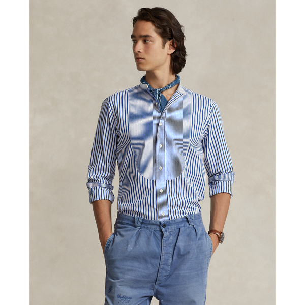 Chemise classique rayée en popeline pour homme | Ralph Lauren® CH