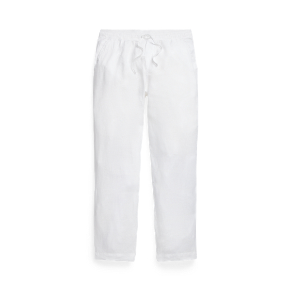 Relaxed Fit Linen Drawstring Trouser for Men Ralph Lauren UK
