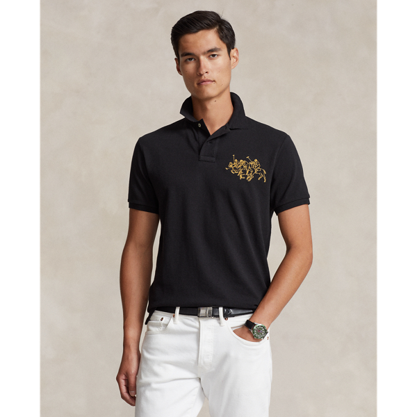 Black and white sales ralph lauren shirt