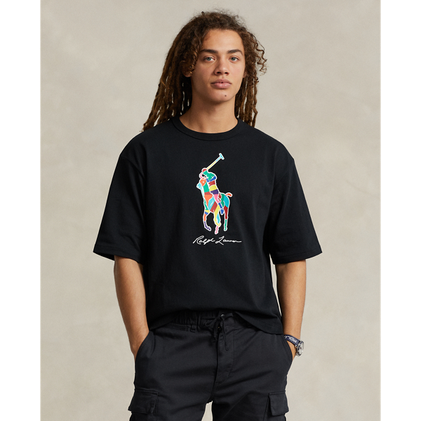 Relaxed fit jersey T-shirt met Big Pony Polo Ralph Lauren 1