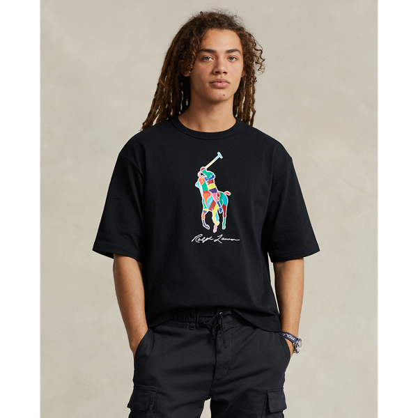 Relaxed Fit Big Pony Jersey T-Shirt