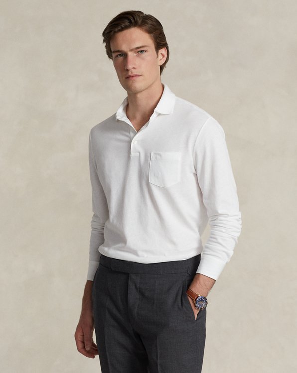 Custom-Slim-Fit Oxford-Poloshirt