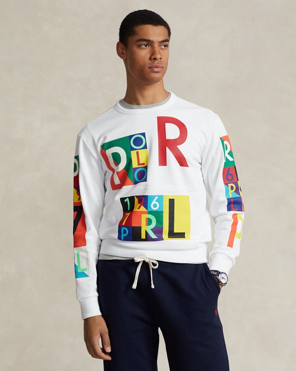 Sweatshirt com gráfico em tecido polar