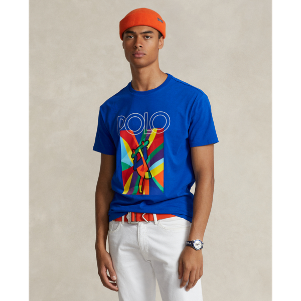 Maglietta in jersey con logo Classic-Fit Polo Ralph Lauren 1