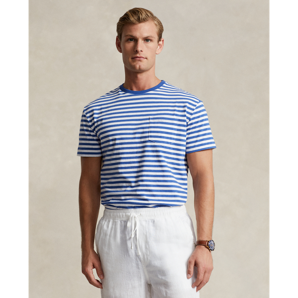 Classic fit gestreept jersey T-shirt Polo Ralph Lauren 1