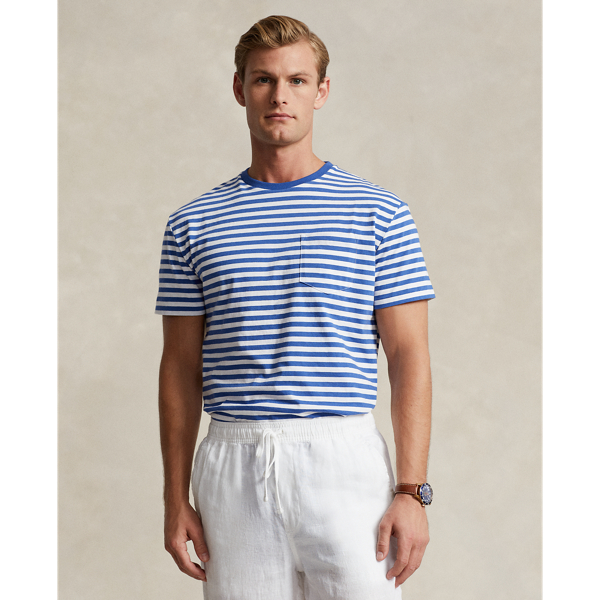 Classic Fit Striped Jersey T-Shirt Polo Ralph Lauren 1