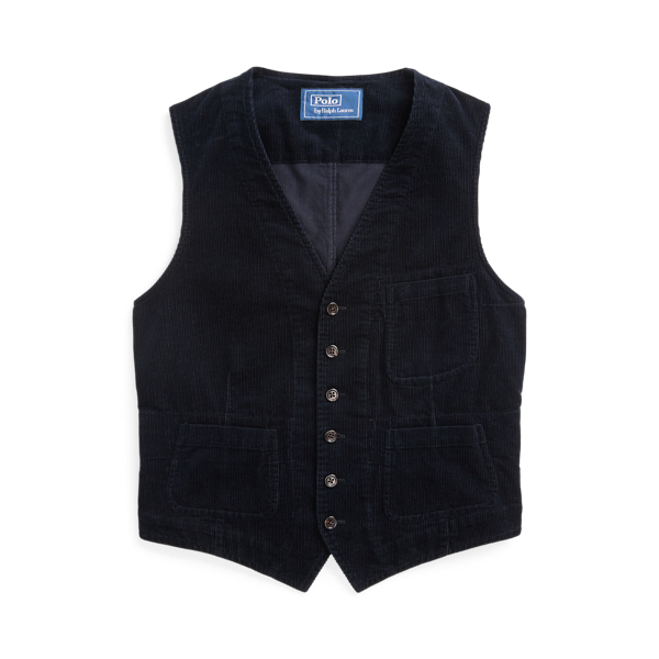 Stretch Corduroy Waistcoat for Men | Ralph Lauren® NL