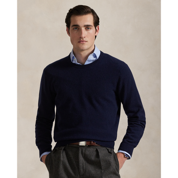 Washable Cashmere Crewneck Sweater