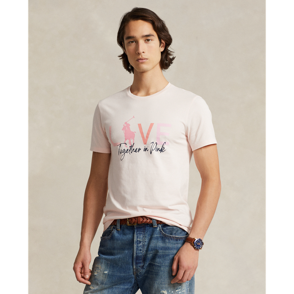 Pink Pony Custom Slim Jersey T-Shirt Polo Ralph Lauren 1