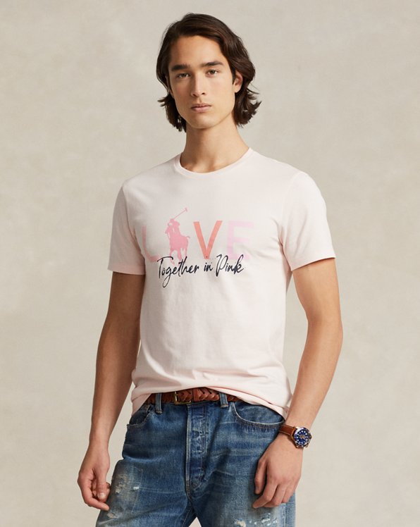 Pink Pony Custom Slim Jersey T-Shirt