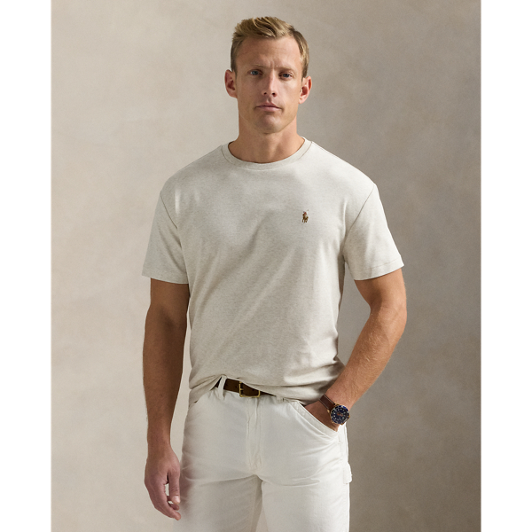 Custom Slim Fit Soft Cotton T-Shirt Polo Ralph Lauren 1