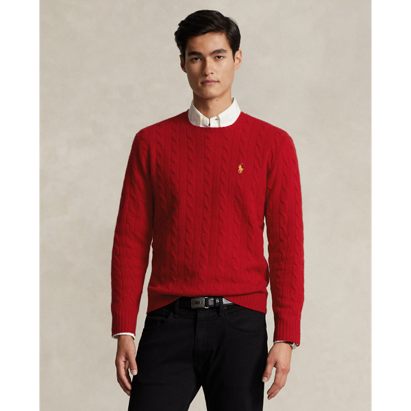 Red ralph lauren best sale jumper