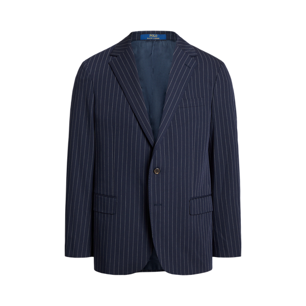 Polo Classic Striped Twill Suit Jacket
