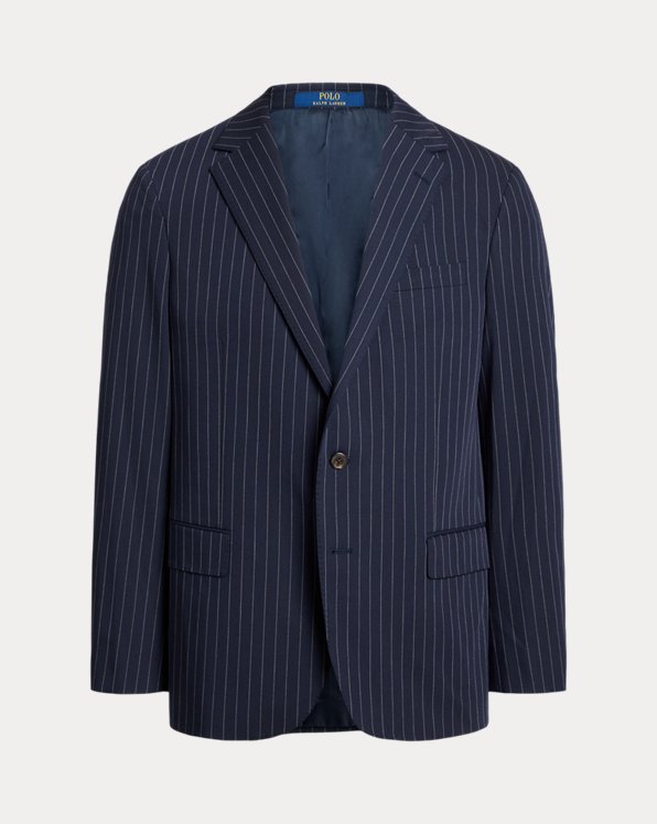 Polo Classic Striped Twill Suit Jacket
