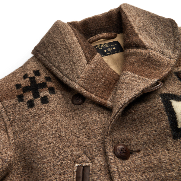 PRL x Naiomi Glasses Blanket Ranch Coat for Men Ralph Lauren UK