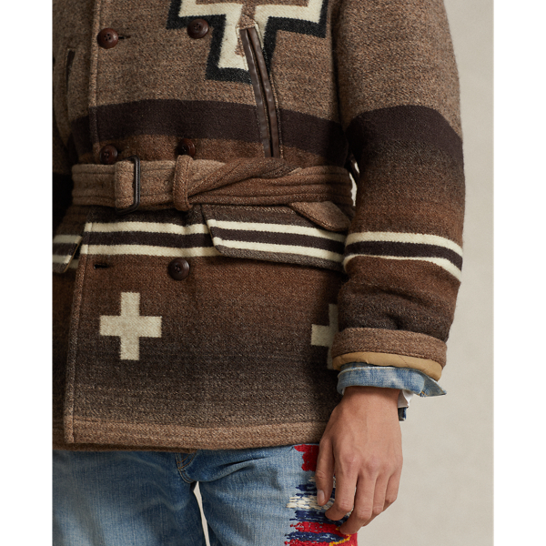 Rrl indian blanket jacket top