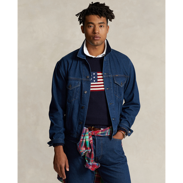 Reclaimed Denim Trucker Jacket