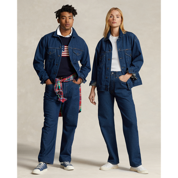 Denim pullover dress sale