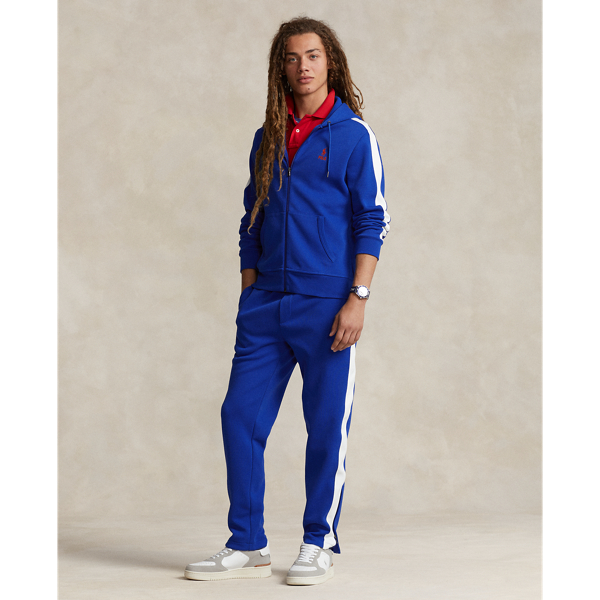 Double-Knit Mesh Track Pant