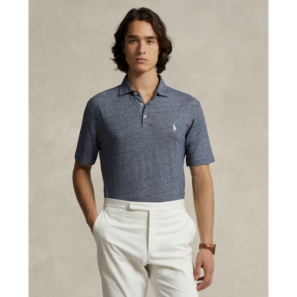 Polo shirts Polo Ralph Lauren - Light blue slim polo shirt - 710795080024