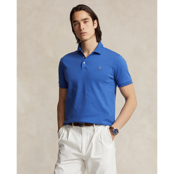 Men's Blue Classic Polo Shirts