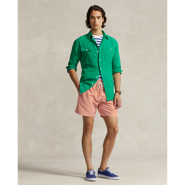 Polo Ralph Lauren 5.75-Inch Traveler Classic Swim Trunk
