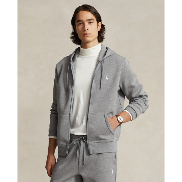 Men's Grey Polo Ralph Lauren Hoodies & Sweatshirts