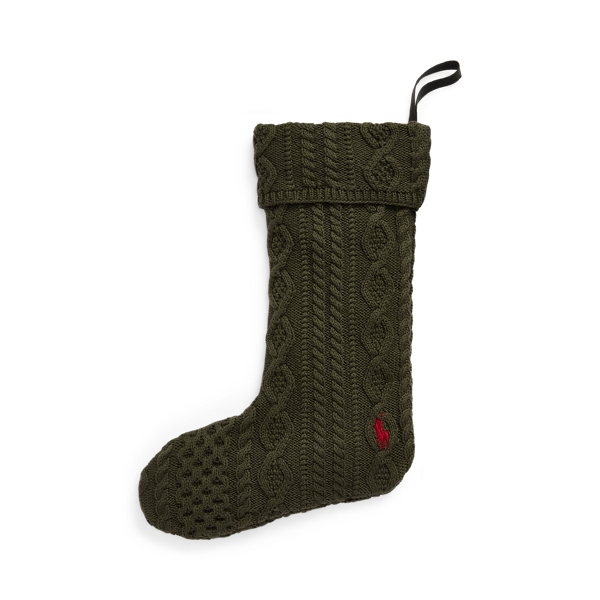 Crandbrook Cable-Knit Stocking Polo Ralph Lauren Home 1