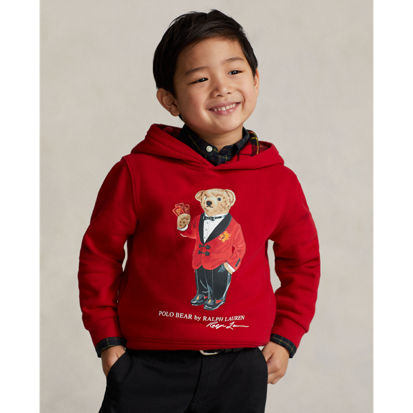 Fleece-Kapuzenpullover Lunar New Year JUNGEN 1,5–6 JAHRE 1