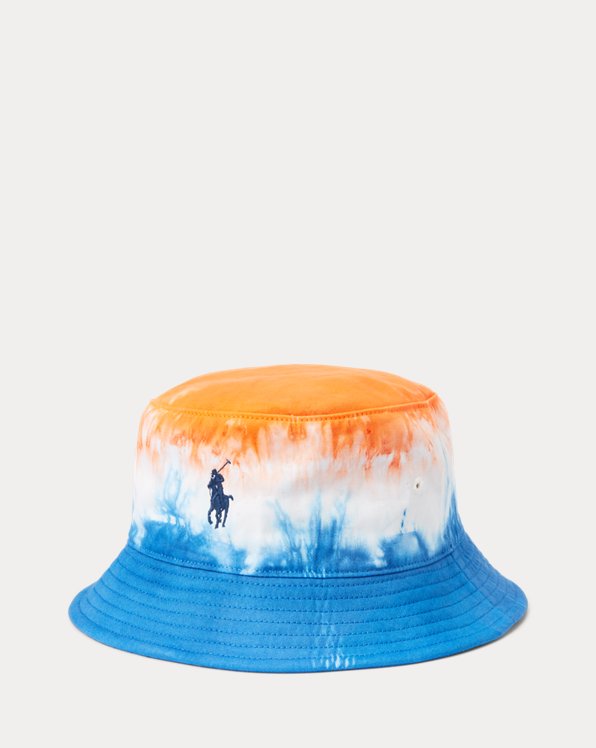 Tie-Dye Twill Bucket Hat