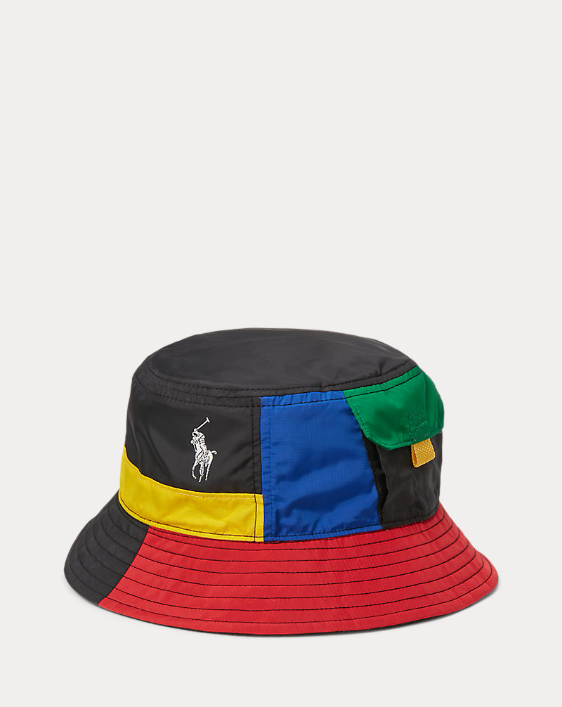 Reversible Color-Blocked Bucket Hat Polo Ralph Lauren 1