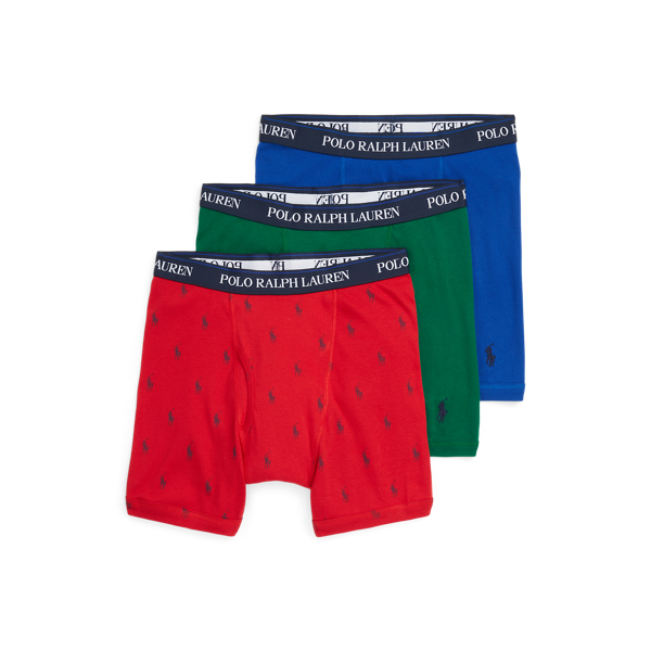 Cotton Wicking Boxer Brief 3-Pack