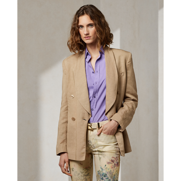 Gregory Linen-Blend Jacket Ralph Lauren Collection 1