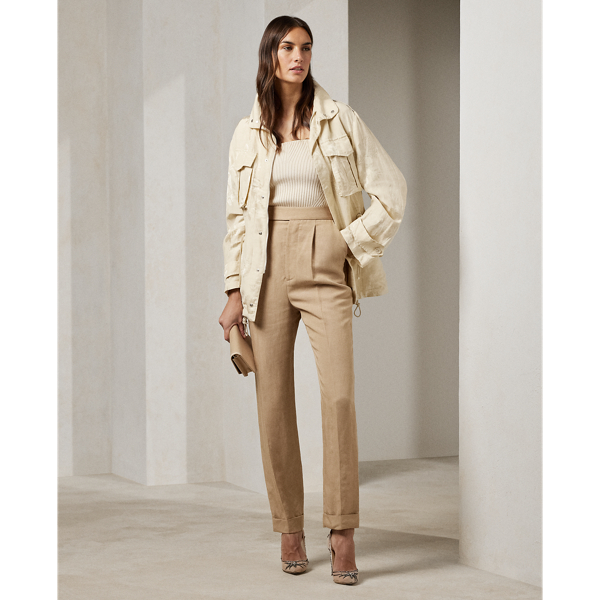 Evanne Linen-Blend Pant Ralph Lauren Collection 1