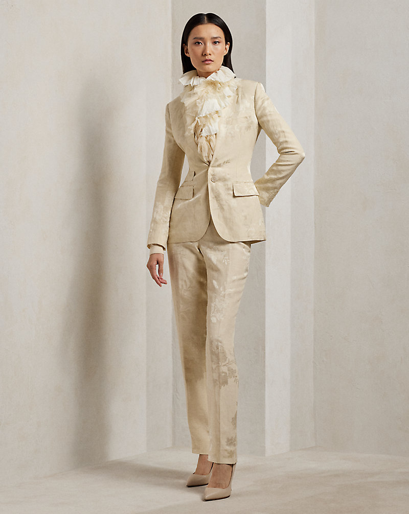 Seth Floral Jacquard Trouser Ralph Lauren Collection 1