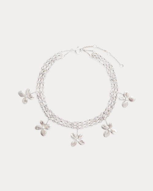 Hydrangea Collar Necklace