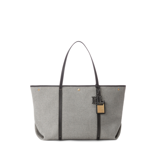 Canvas & Leather Large Emerie Tote Lauren 1