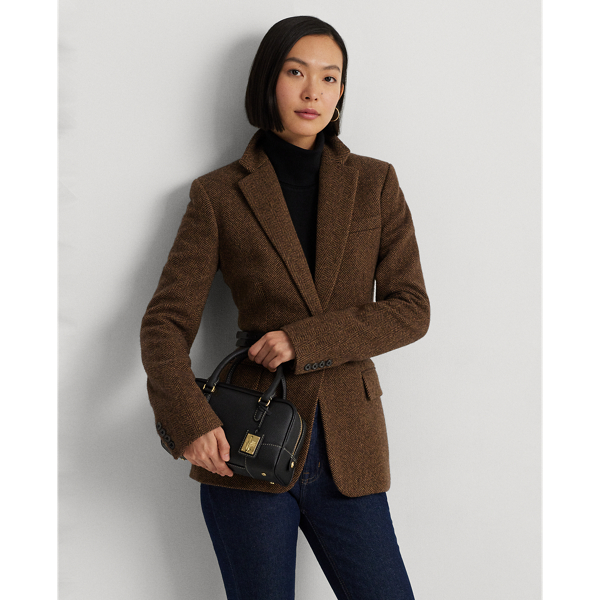 Pebbled Leather Small Emerie Satchel