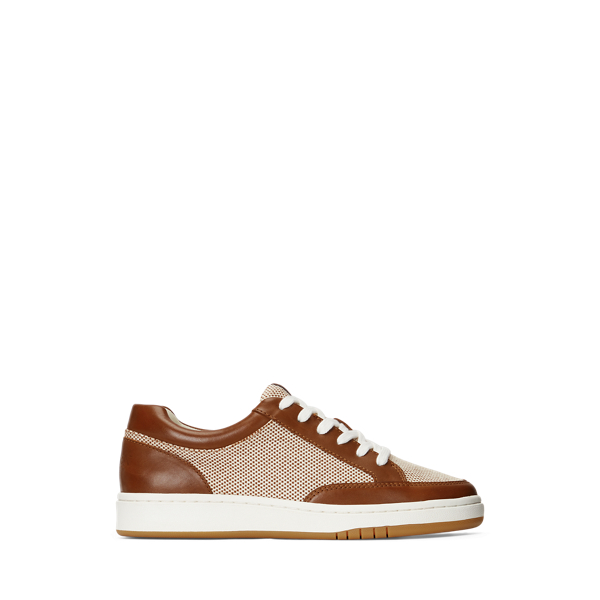 Hailey IV Canvas &amp; Leather Trainer