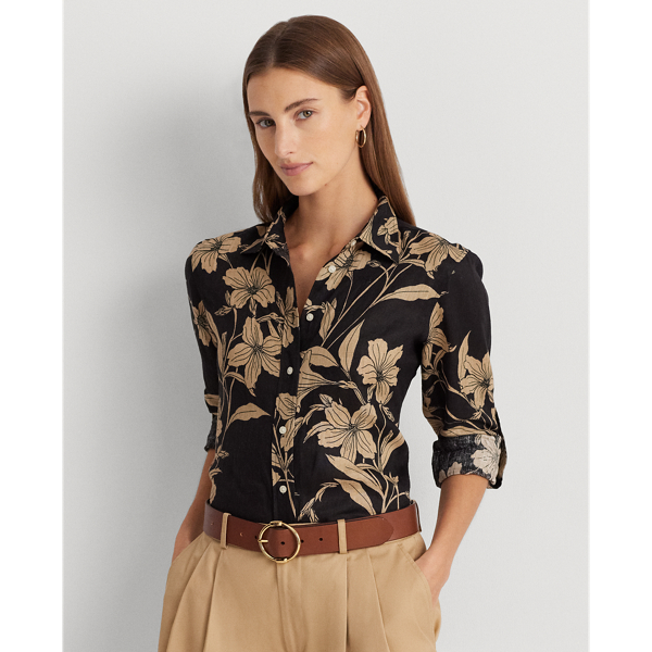 Floral Linen Shirt