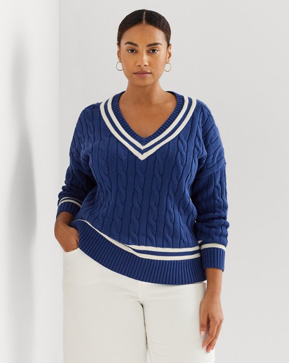Cable-Knit Cricket Sweater