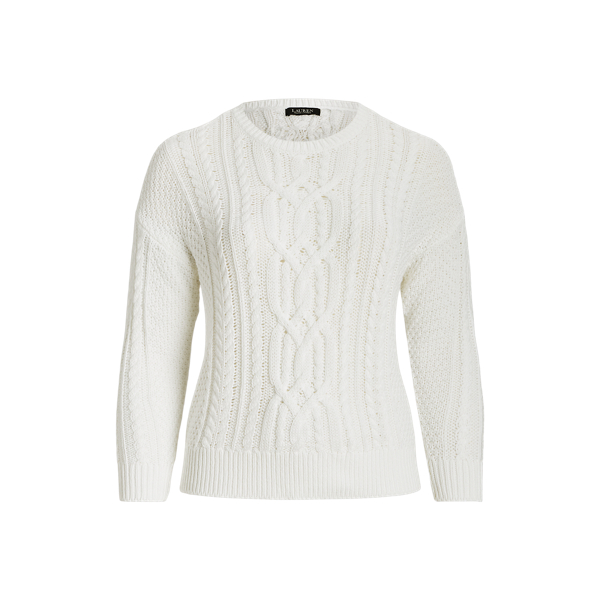Ralph lauren white deals jumper womens