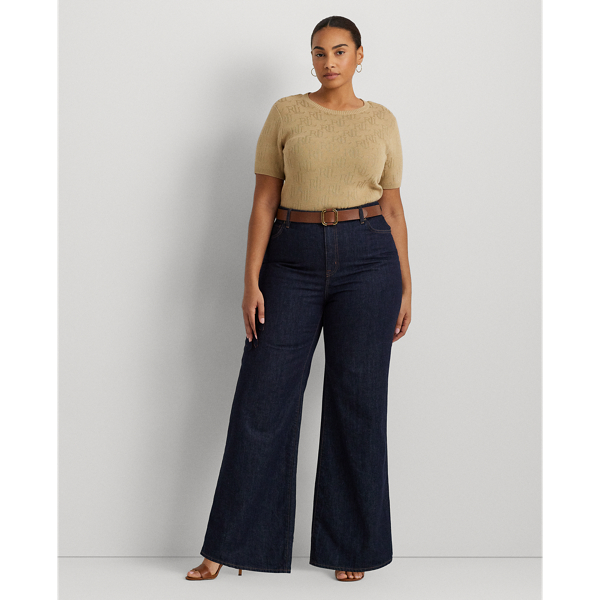 Mid-Rise Wide-Leg Jean