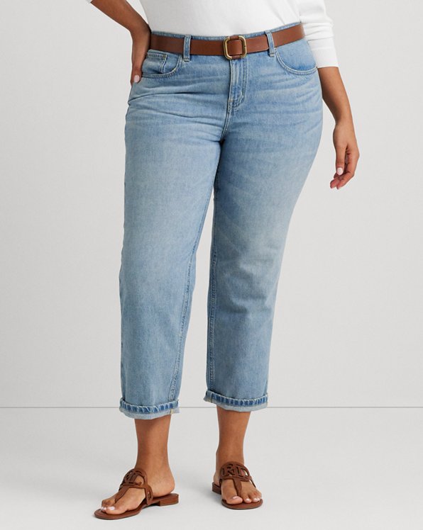 Relaxed Tapered Ankle Jean
