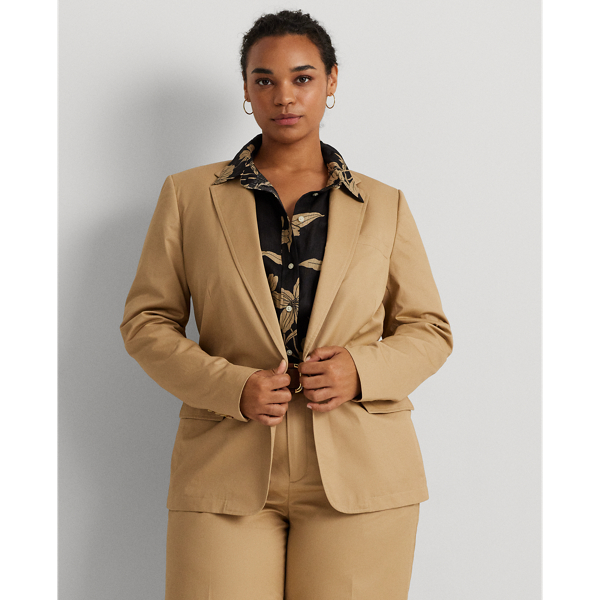 Cotton Twill Blazer