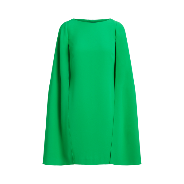 Polo Ralph Lauren Cape Georgette Cocktail Dress