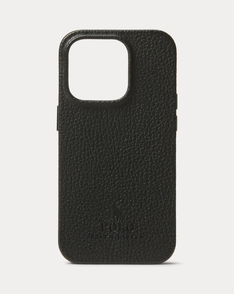 Leren MagSafe iPhone 15 Pro-hoesje Polo Ralph Lauren 1