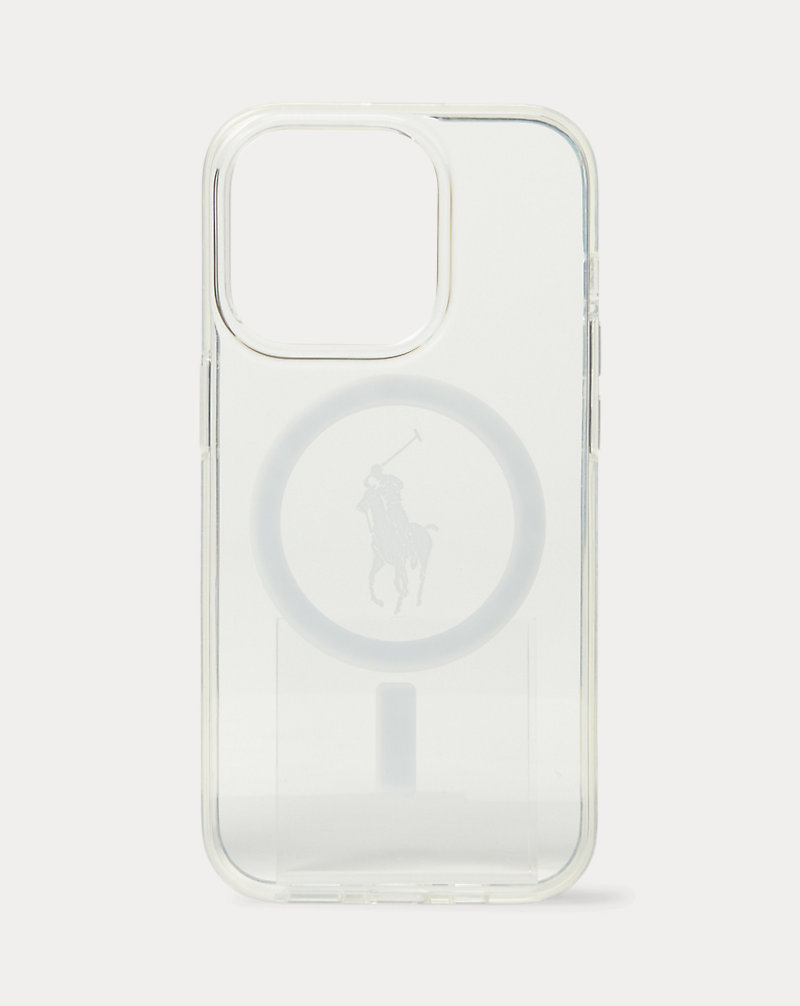 Clear MagSafe iPhone 15 Case Polo Ralph Lauren 1