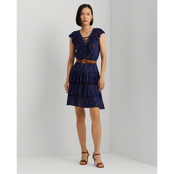 Mono Ralph Lauren Con Volantes - Rojo